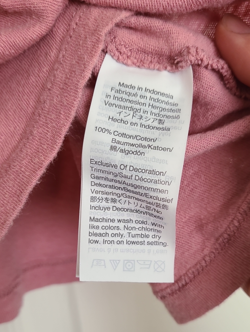 Madewell Rose Pink Daisy Short Tee - Picture 4 of 5